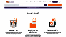 What Youstudy.com website looked like in 2022 (1 year ago)