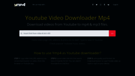 What Ymp4.pro website looked like in 2022 (1 year ago)