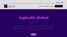 What Yogbodhiglobal.com website looked like in 2022 (1 year ago)