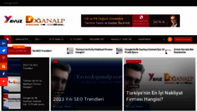 What Yavuzdoganalp.com website looked like in 2022 (1 year ago)