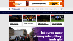 What Yenibakis.com.tr website looked like in 2022 (1 year ago)