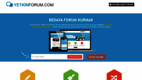 What Yetkinforum.com website looked like in 2022 (1 year ago)
