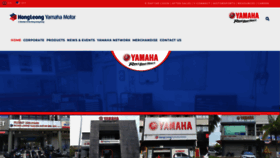 What Yamaha-motor.com.my website looked like in 2023 (1 year ago)