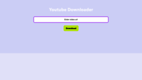 What Y2download.com website looked like in 2023 (1 year ago)