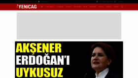 What Yenicaggazetesi.com.tr website looked like in 2023 (1 year ago)
