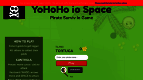 What Yohoho-io.space website looked like in 2023 (1 year ago)