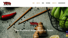 What Yoyoasianstreetfood.com website looked like in 2023 (1 year ago)