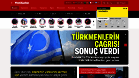 What Yenisafak.com website looked like in 2023 (1 year ago)