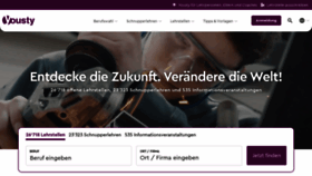 What Yousty.ch website looked like in 2023 (1 year ago)