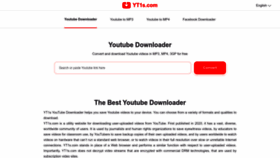 What Yt1s.com website looked like in 2023 (1 year ago)