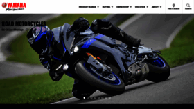 What Yamaha-motor.com.au website looked like in 2023 (1 year ago)