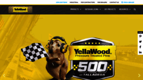 What Yellawood.com website looked like in 2023 (1 year ago)