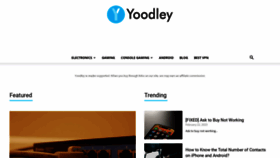 What Yoodley.com website looked like in 2023 (1 year ago)