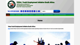 What Yeisa.org website looked like in 2023 (1 year ago)
