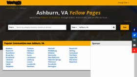 What Yellowpagecity.com website looked like in 2023 (1 year ago)