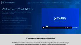 What Yardimatrix.com website looked like in 2023 (1 year ago)