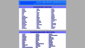 What Yourreservation.net website looked like in 2023 (1 year ago)