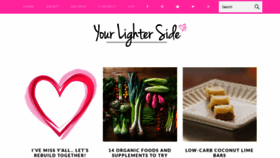 What Yourlighterside.com website looked like in 2023 (1 year ago)