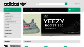 What Yeezy-slides.org website looked like in 2023 (1 year ago)