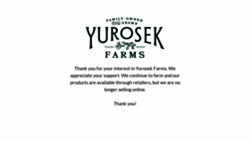 What Yurosekfarms.com website looked like in 2023 (1 year ago)