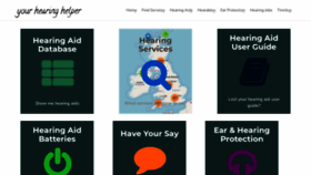 What Yourhearinghelper.com website looked like in 2023 (1 year ago)