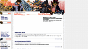 What Yugiohfr.com website looked like in 2023 (1 year ago)