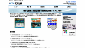What Yucom.co.jp website looked like in 2023 (This year)