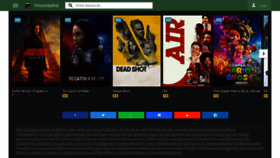 What Ymovieshd.com website looked like in 2023 (This year)