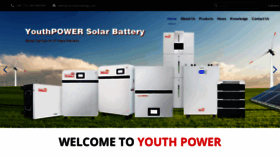 What Youthpowergy.com website looked like in 2023 (This year)