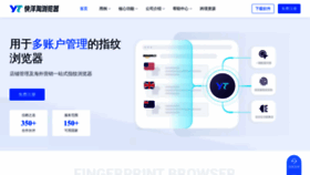 What Yangtao.com website looked like in 2023 (This year)