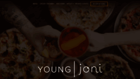 What Youngjoni.com website looked like in 2023 (This year)