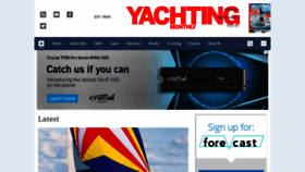 What Yachtingmonthly.com website looked like in 2023 (This year)