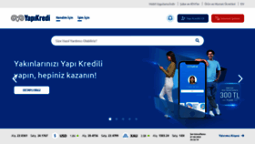 What Yapikredi.com.tr website looked like in 2023 (This year)