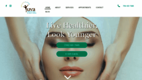 What Yuvamedicalspa.com website looked like in 2023 (This year)