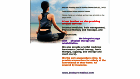 What Yogaspotny.com website looked like in 2023 (This year)
