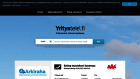 What Yritystele.fi website looked like in 2023 (This year)