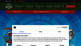 What Yorkshirewildlifepark.com website looked like in 2023 (2 years ago)