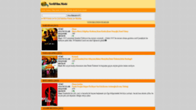 What Yerlifilm.mobi website looked like in 2023 (This year)