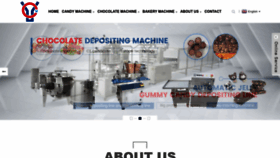 What Yuchofoodmachine.com website looked like in 2023 (This year)