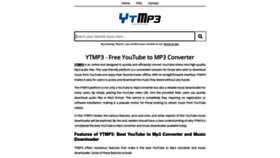 What Ytmp3.audio website looked like in 2023 (This year)