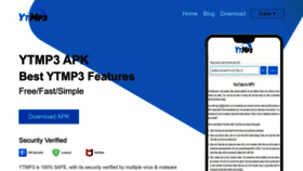 What Ytmp3apk.com website looked like in 2023 (This year)