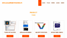 What Yunduomingpin.com website looked like in 2023 (This year)