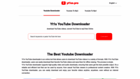 What Yt1ss.pro website looked like in 2023 (1 year ago)