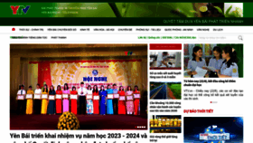 What Yenbaitv.org.vn website looked like in 2023 (This year)