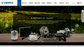 What Yeaphi.com website looked like in 2023 (This year)