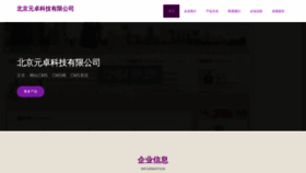 What Yuanzhuostudio.com website looked like in 2023 (This year)