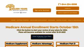 What Yourmedicaremarketplace.net website looked like in 2023 (This year)