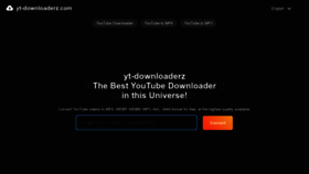 What Yt-downloaderz.com website looked like in 2023 (This year)