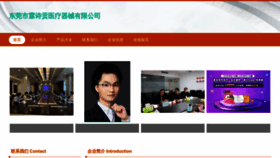What Yclinshigong.com website looked like in 2023 (This year)