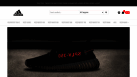 What Yeezy350.us website looked like in 2023 (This year)